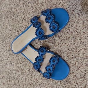 Jack Rogers mini Lauren slides, size 10